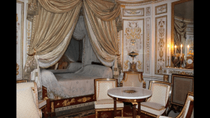 Ориенталският будоар на кралица Мария-Антоанета в двореца във Фонтенбло.